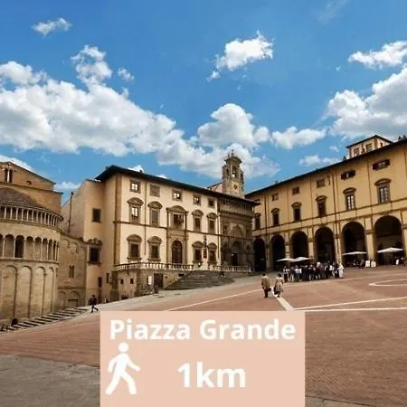 Appartamento Bilocale Petrarca - 5 Minuti Dal Centro Storico